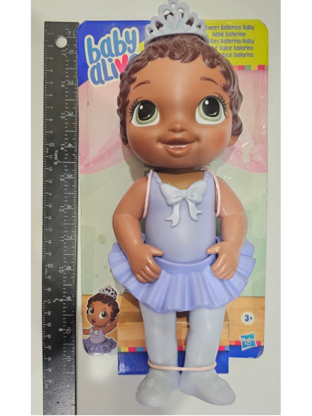 Baby Alive Sweet Ballerina Doll Purple White One Size